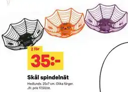 City Gross Skål spindelnät erbjuda