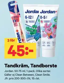 City Gross Tandkräm, Tandborste erbjuda