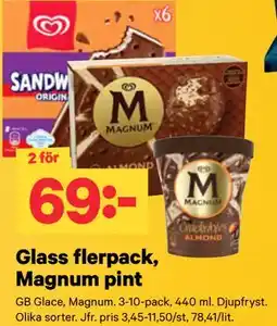 City Gross Glass flerpack, Magnum pint erbjuda