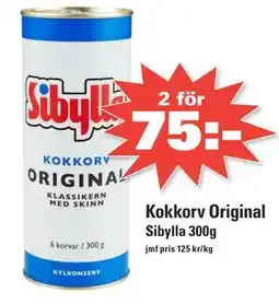 Nära dej Kokkorv Original erbjuda