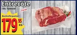 Supergrossen Entrecôte erbjuda