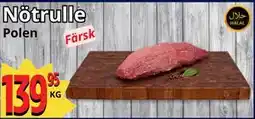 Supergrossen Nötrulle erbjuda