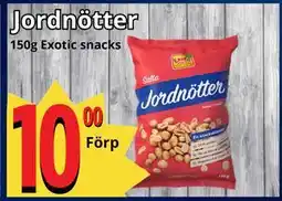 Supergrossen Jordnötter erbjuda
