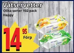 Supergrossen Våtservetter erbjuda