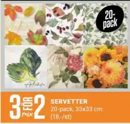 ÖoB Servetter erbjuda