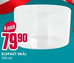 ÖoB Eldfast skål erbjuda