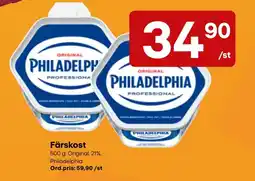 Snabbgross Philadelphia färskost erbjuda