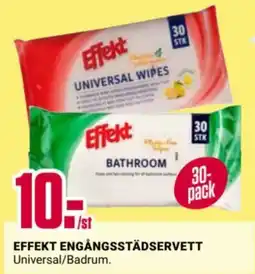 ÖoB Effekt engångsstädsvett erbjuda