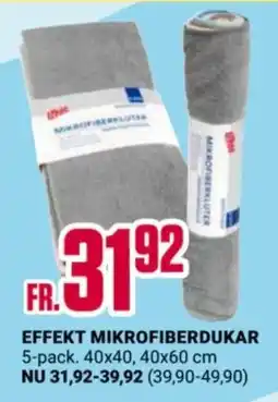 ÖoB Effekt mikrofiberdukar erbjuda