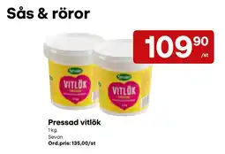 Snabbgross Sevan pressad vitlök erbjuda