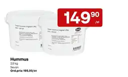 Snabbgross Sevan Hummus erbjuda
