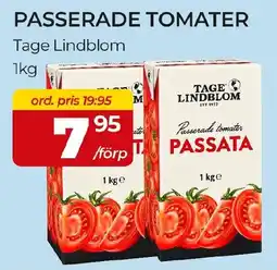 Matrix Butikerna Tage Lindblom passerade tomater erbjuda