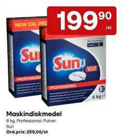 Snabbgross Sun maskindiskmedel erbjuda