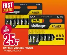 ÖoB Voltage batteri power erbjuda