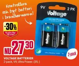 ÖoB Voltage batterier erbjuda