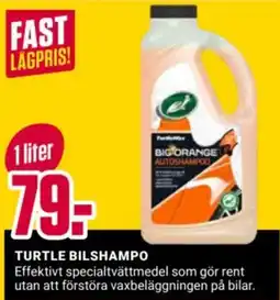 ÖoB Turtle bilshampo erbjuda