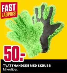 ÖoB Tvätthandske med skrubb erbjuda