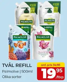 Matrix Butikerna Palmolive tvål refill erbjuda