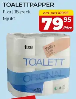 Matrix Butikerna Fixa toalettpapper erbjuda