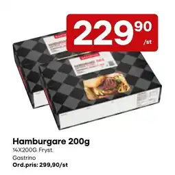 Snabbgross Gastrino Hamburgare erbjuda