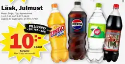 Pekås Läsk, Julmust erbjuda