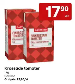 Snabbgross Gastrino krossade tomater erbjuda