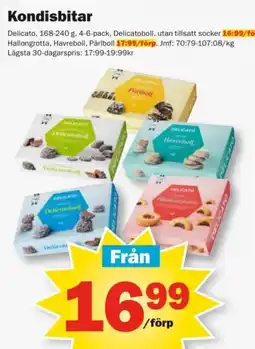 Pekås Delicato kondisbitar erbjuda