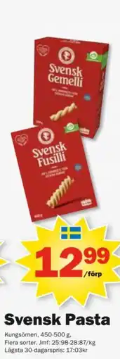 Pekås Pasta erbjuda