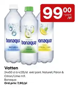 Snabbgross Bonaqua vatten erbjuda