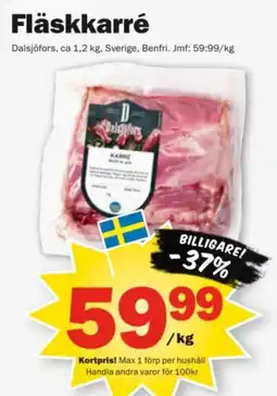 Pekås Dalsjöfors fläskkarré erbjuda