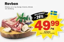 Pekås Revben erbjuda