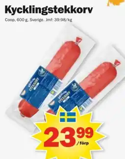 Pekås Kycklingstekkorv erbjuda