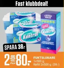 ÖoB Kontrol fuktslukare erbjuda