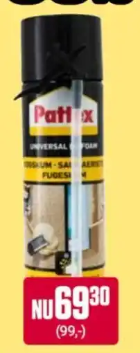 ÖoB Patlex universal fugeklistra erbjuda