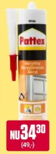 ÖoB Pattex akrylflödg erbjuda