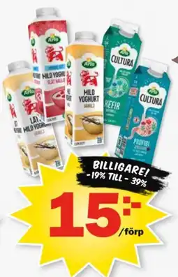 Pekås Arla mild yoghurt erbjuda