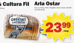 Pekås Arla Ostar erbjuda