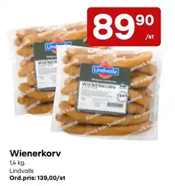 Snabbgross Lindvalls Wienerkorv erbjuda