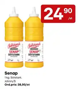 Snabbgross Johnny's Senap erbjuda