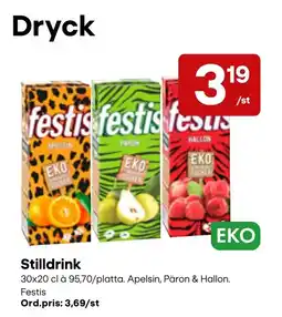 Snabbgross Festis stilldrink erbjuda