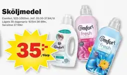 Pekås Comfort sköljmedel erbjuda