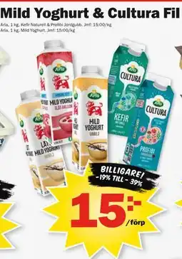 Pekås Mild Yoghurt & Cultura Fil erbjuda