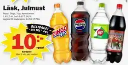Pekås Läsk, Julmust, Medlemspris erbjuda