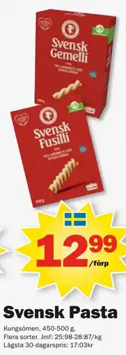 Pekås Svensk Pasta erbjuda