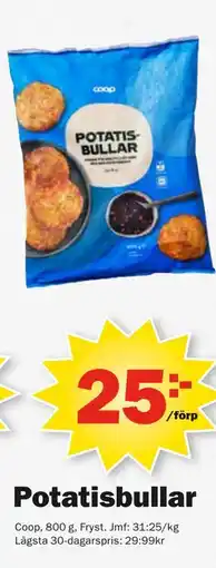 Pekås Potatisbullar erbjuda