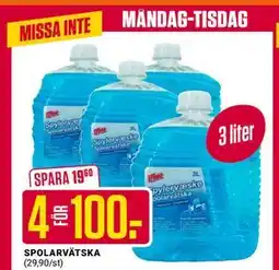 ÖoB SPOLARVÄTSKA erbjuda