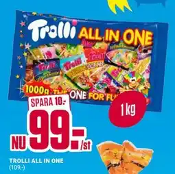 ÖoB TROLLI ALL IN ONE erbjuda