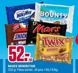 ÖoB MARS MINIBITAR erbjuda