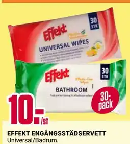 ÖoB EFFEKT ENGÅNGSSTÄDSERVETT erbjuda