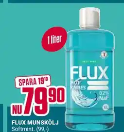 ÖoB FLUX MUNSKÖLJ erbjuda